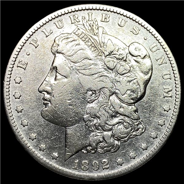 1892-S Silver Morgan Dollar ABOUT UNCIRCULATED