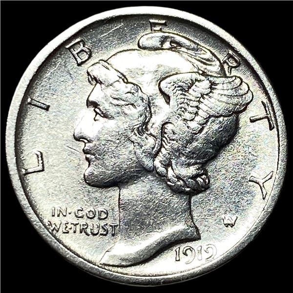 1919-D Mercury Dime CHOICE BU