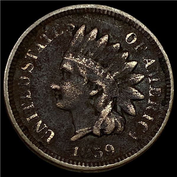 1859 Indian Head Cent NEARLY UNCIRCULATED