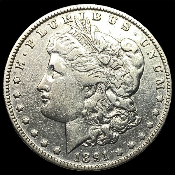 1891-O Silver Morgan Dollar CLOSELY UNCIRCULATED