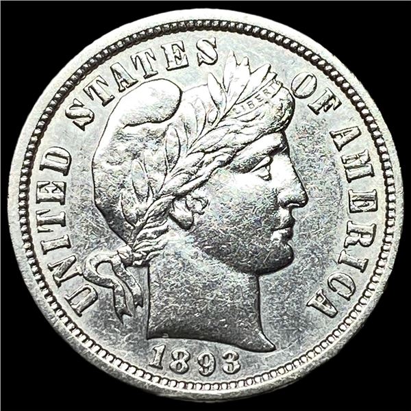 1893-O Silver Barber Dime CLOSELY UNCIRCULATED