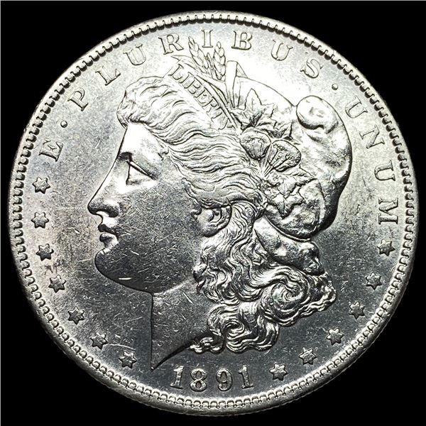 1891-S Silver Morgan Dollar CHOICE BU