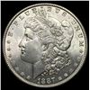 Image 1 : 1887 Morgan Silver Dollar UNCIRCULATED