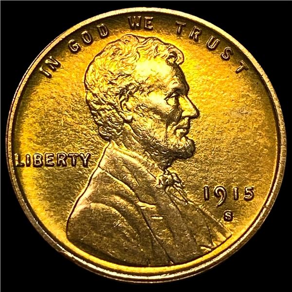 1915-S Lincoln Wheat Cent CHOICE BU