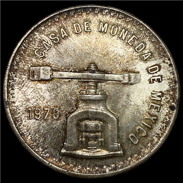 1979 Mexico Silver 1 Onza Libertad Proof GEM BU