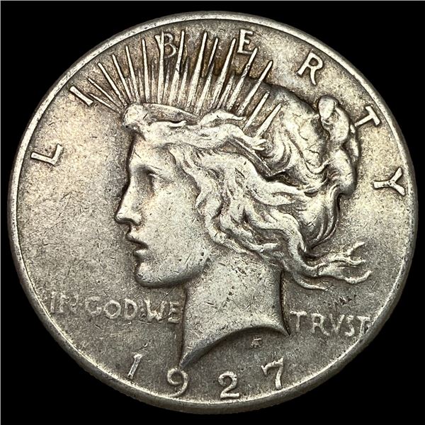 1927 Peace Silver Dollar NEARLY UNCIRCULATED