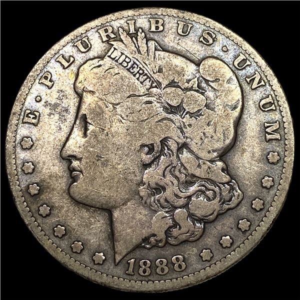 1888-S Morgan Silver Dollar LIGHTLY CIRCULATED