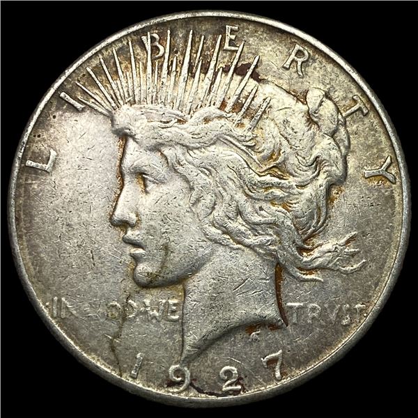 1927-S Silver Peace Dollar NEARLY UNCIRCULATED