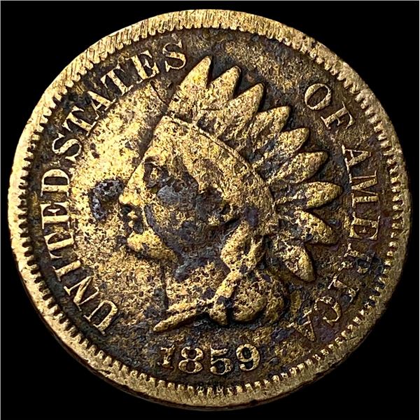 1859 Indian Head Cent LIGHTLY CIRCULATED