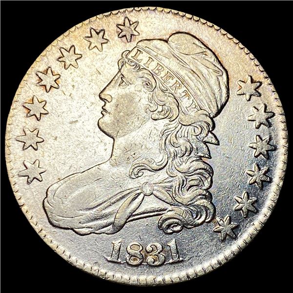 1831 Capped Bust Half Dollar CHOICE AU