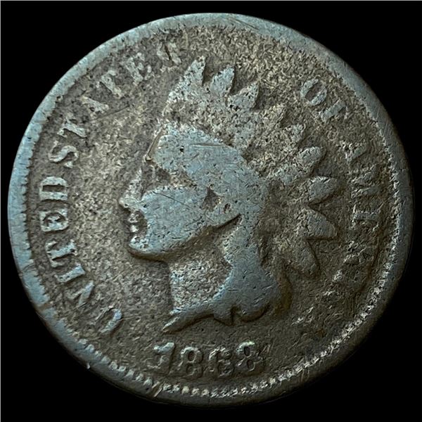 1868 Indian Head Cent LIGHTLY CIRCULATED