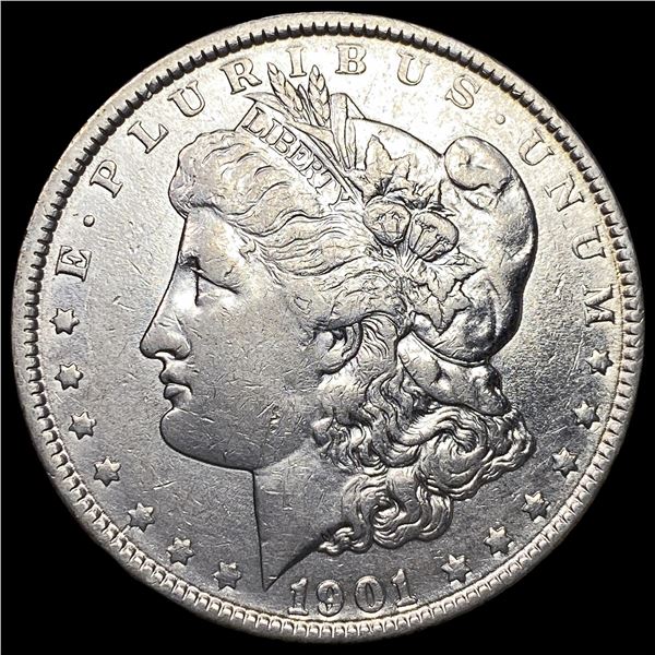 1901 Morgan Silver Dollar NEARLY UNCIRCULATED