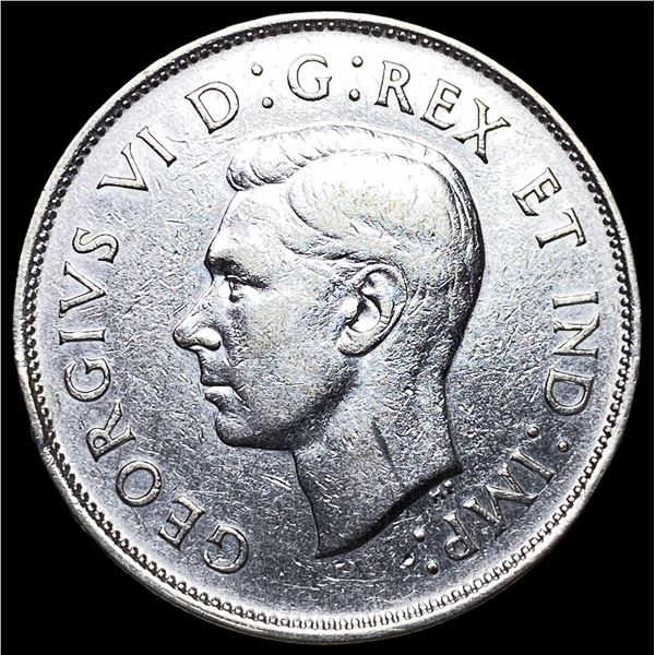 1940 Canada Silver 50 Cents GEM BU