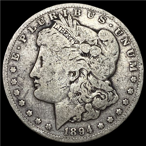 1894-O Silver Morgan Dollar LIGHTLY  CIRCULATED