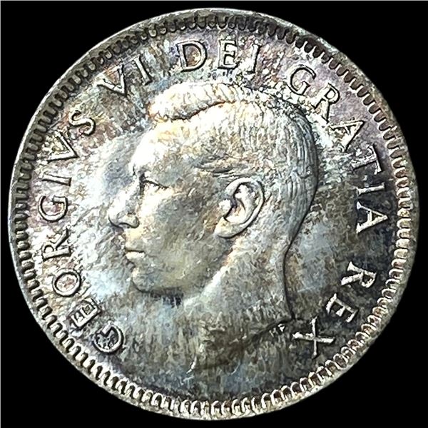 1952 Canada Silver 10 Cents