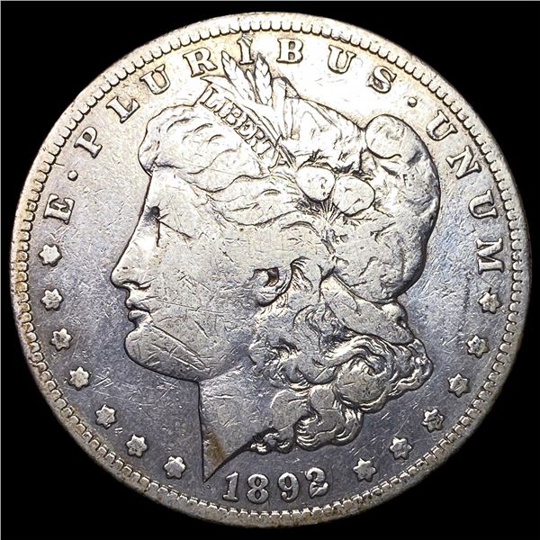 1892-S Silver Morgan Dollar LIGHTLY  CIRCULATED