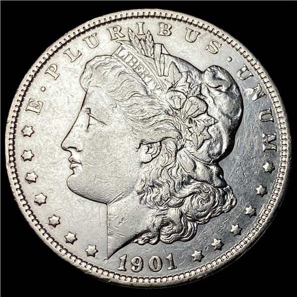 1901 Silver Morgan Dollar CLOSELY  UNCIRCULATED