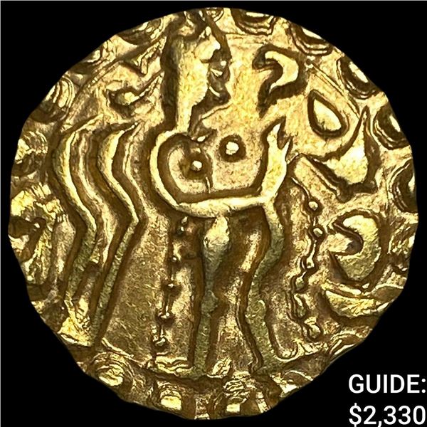India Rata Dynasty Sridharana 660-680 Gold Stater