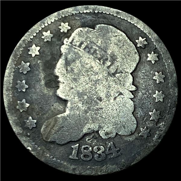 1834 Capped Bust Half Dime NICELY CIRCULATED