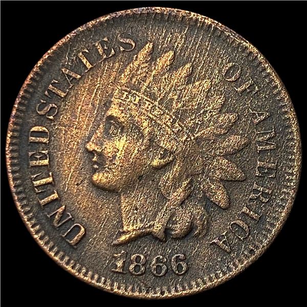1866 Indian Head Cent HIGH GRADE