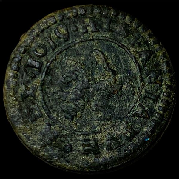 1619 Spain Philip III 1598-1621 Silver Maravedi