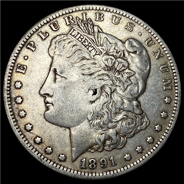 1891-O Silver Morgan Dollar CLOSELY  UNCIRCULATED