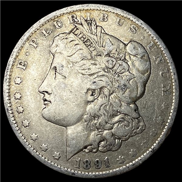 1891-O Silver Morgan Dollar LIGHTLY  CIRCULATED