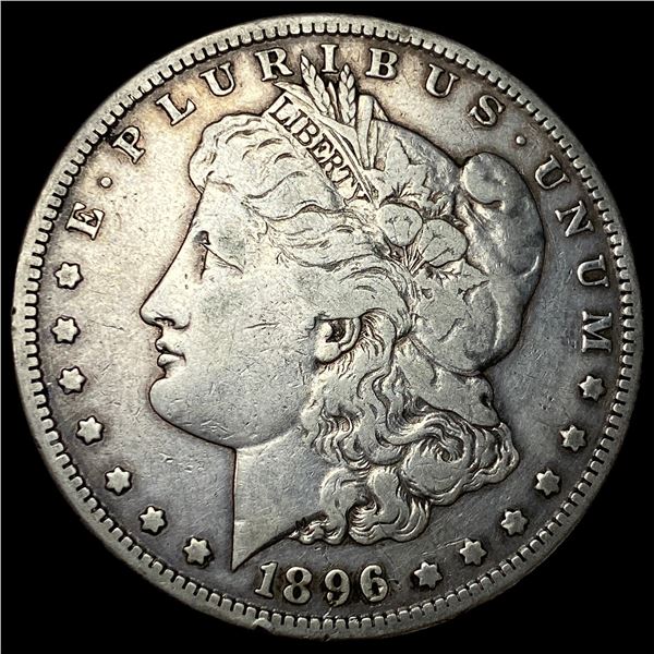 1896-S Silver Morgan Dollar NEARLY  UNCIRCULATED