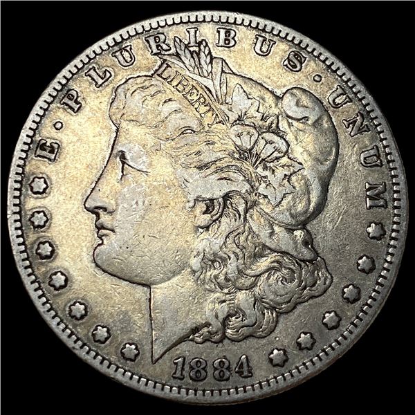 1884-S Silver Morgan Dollar NEARLY  UNCIRCULATED