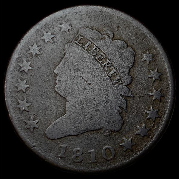 1810 Classic Head Large Cent LIGHTLY  CIRCULATED