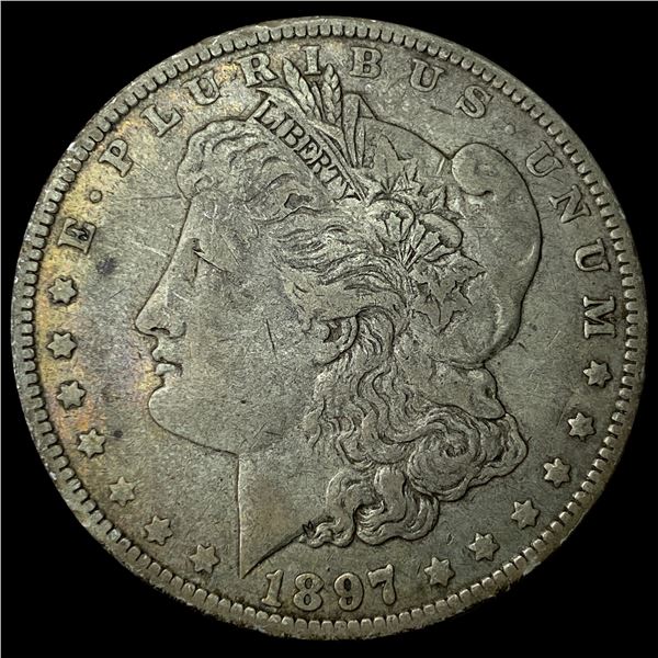 1897-O Silver Morgan Dollar NEARLY  UNCIRCULATED