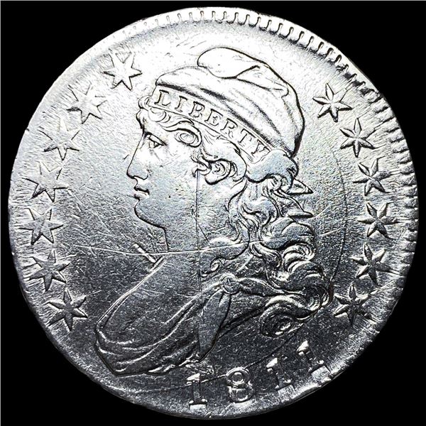1811 Silver Capped Bust Half Dollar HIGH  GRADE