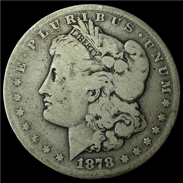 1878-CC Morgan Silver Dollar CLOSELY  UNCIRCULATED