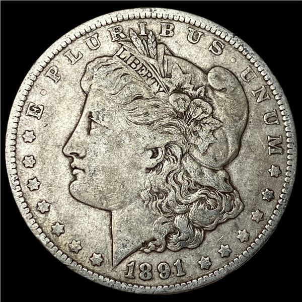 1891-O Silver Morgan Dollar LIGHTLY  CIRCULATED