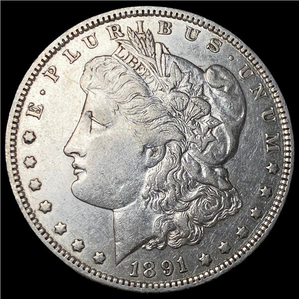 1891-O Silver Morgan Dollar CLOSELY  UNCIRCULATED