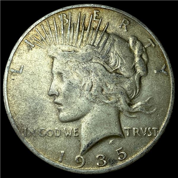 1935-S Silver Peace Dollar CLOSELY  UNCIRCULATED