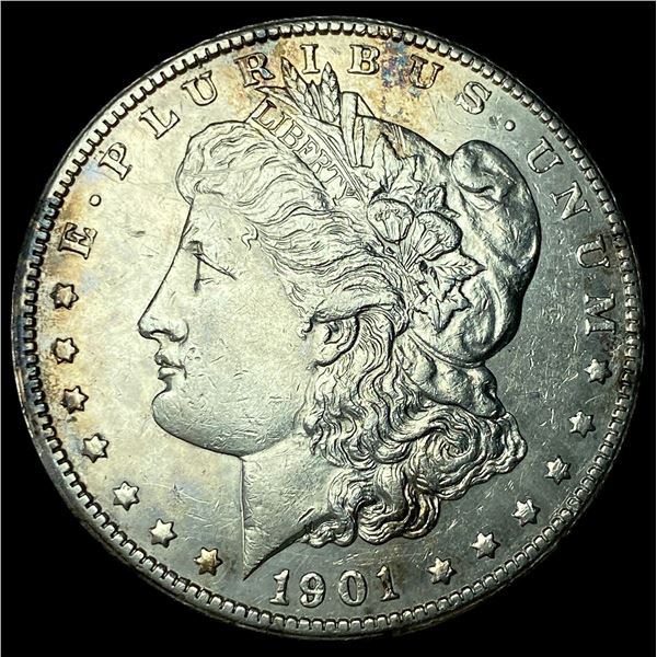 1901-S Silver Morgan Dollar CHOICE AU