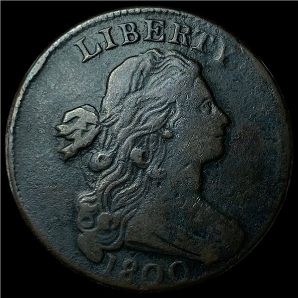 1800 Draped Bust Large Cent CLOSELY  UNCIRCULATED