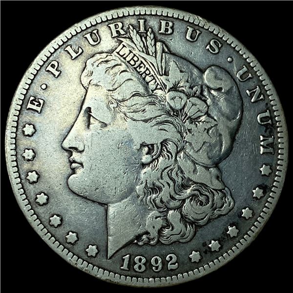 1892-S Silver Morgan Dollar LIGHTLY  CIRCULATED