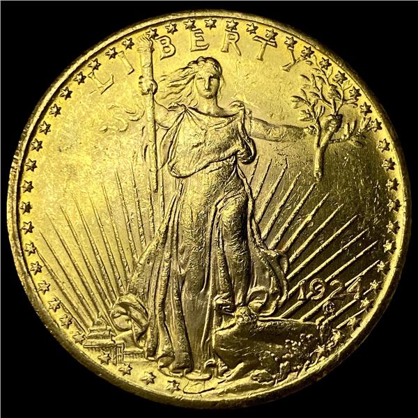 1924 Gold $20 Saint-Gaudens Double Eagle  UNCIRCULATED