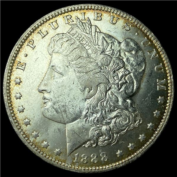 1888-O Silver Morgan Dollar CHOICE AU