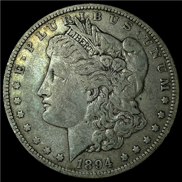 1894-O Silver Morgan Dollar NEARLY  UNCIRCULATED