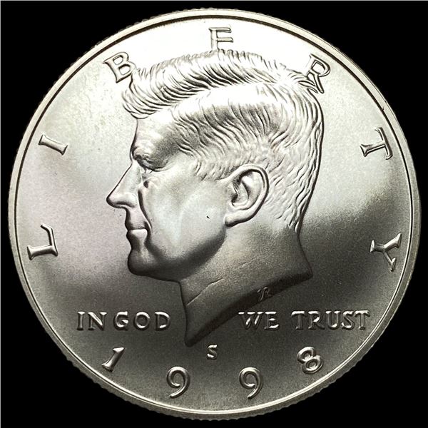 1998-S Kennedy Half Dollar SUPERB GEM BU