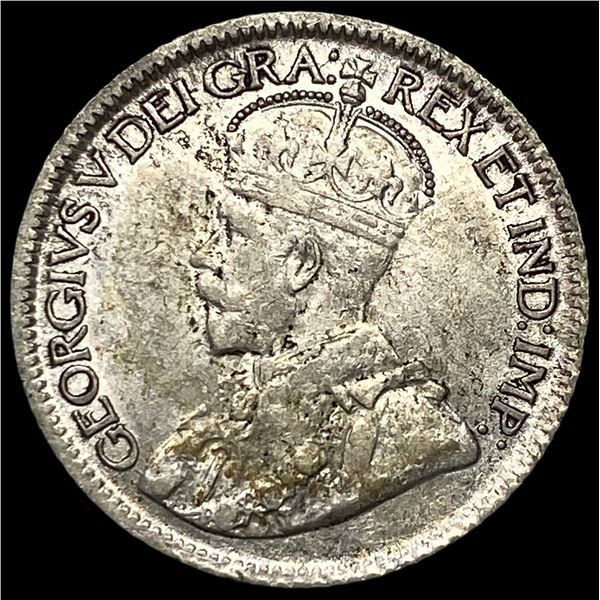 1920 Canada Silver 10 Cents CLOSELY  UNCIRCULATED