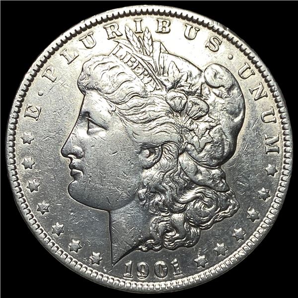 1901 Silver Morgan Dollar CLOSELY  UNCIRCULATED