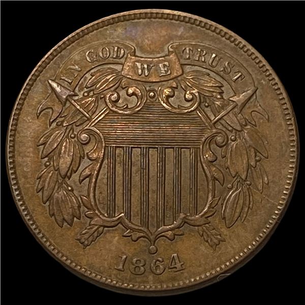 1864 Two-Cent Piece UNCIRCULATED