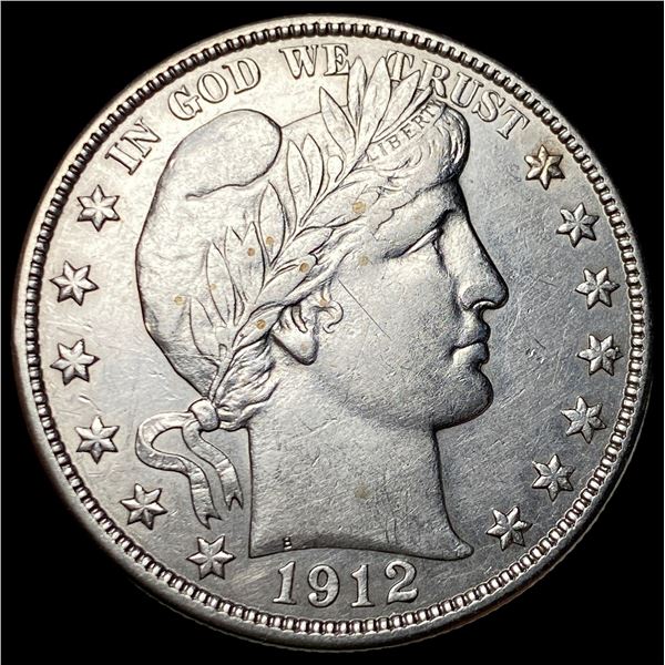 1912-D Silver Barber Half Dollar UNCIRCULATED
