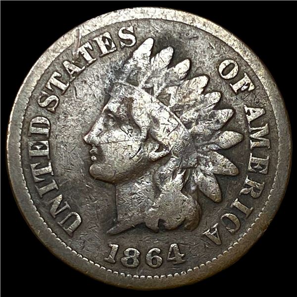 1864 Indian Head Cent NICELY CIRCULATED