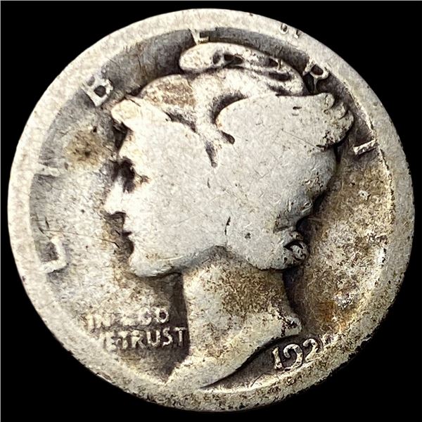 1921 Silver Mercury Dime NICELY CIRCULATED