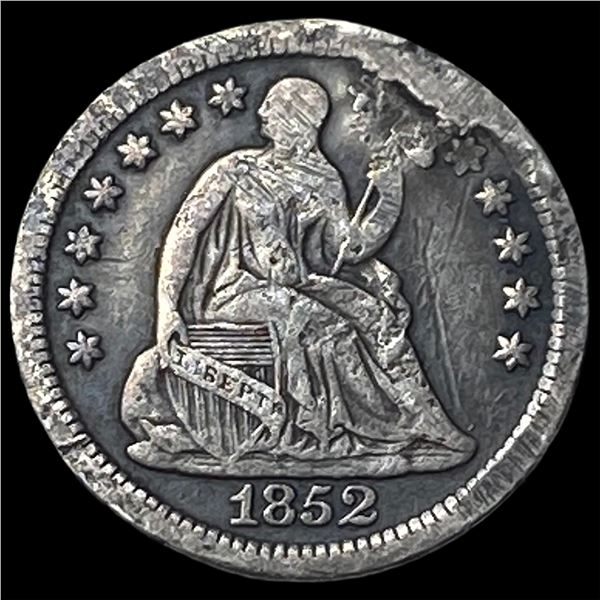 1852-O Silver Seated Liberty Half Dime NICELY  CIRCULATED
